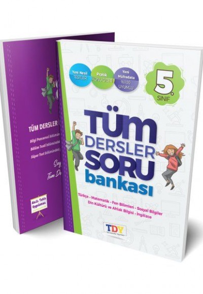TDY Yayınları 5.Sınıf Tüm Dersler Soru Bankası (Yeni)