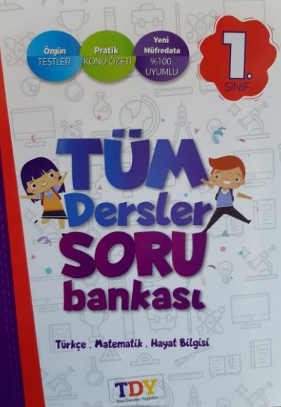 TDY Yayınları 1. Sınıf Tüm Dersler Soru Bankası (Yeni)