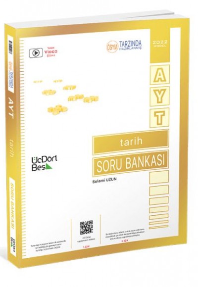 Üç Dört Beş 2022 AYT Tarih Soru Bankası