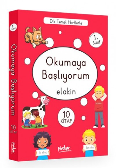 1. Sınıf Okumaya Başlıyorum Elakin -10 Kitap