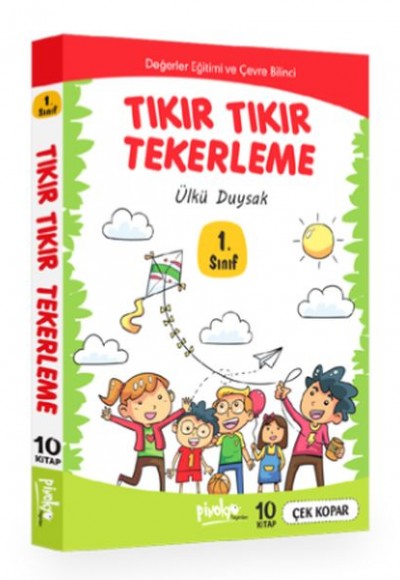 1. Sınıf Tıkır Tıkır Tekerleme - 10 Kitap Takım