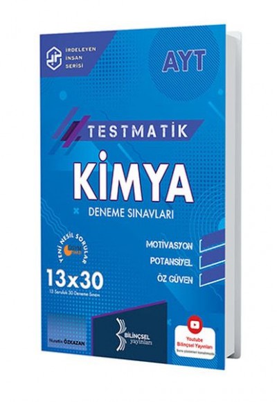 Bilinçsel 2021 AYT Testmatik Kimya Deneme Sınavları