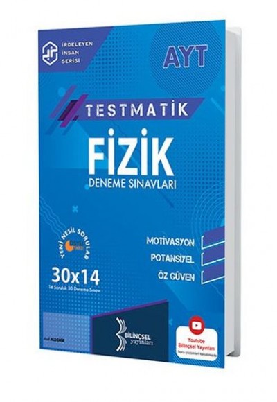 Bilinçsel 2021 AYT Testmatik Fizik Deneme Sınavları