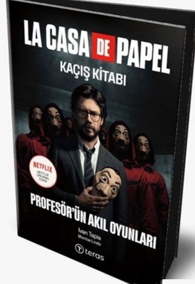 La Case De Papel Kaçış Kitabı - Profesör'ün Akıl Oyunları (Ciltli) (Maske Hediyeli)