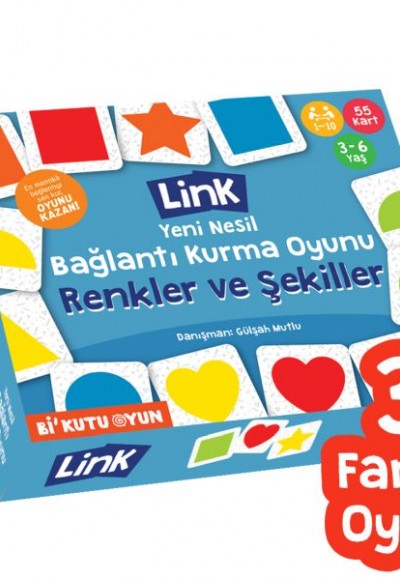 Link - Renkler Şekiller Bağlantı Kurma Oyunu