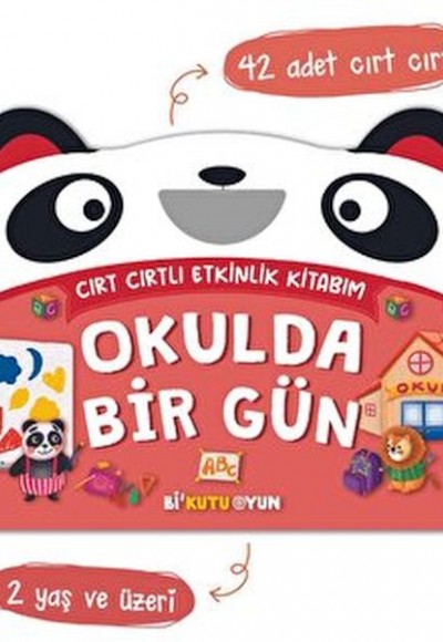 Cırt Cırtlı Etkinlik Kitabım - Okulda Bir Gün (2+ Yaş)