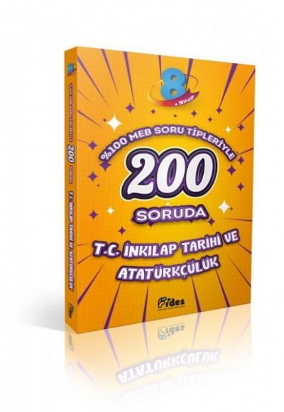 Fides 200 Soruda 8. Sınıf T.C. İnkılap Tarihi ve Atatürkçülük