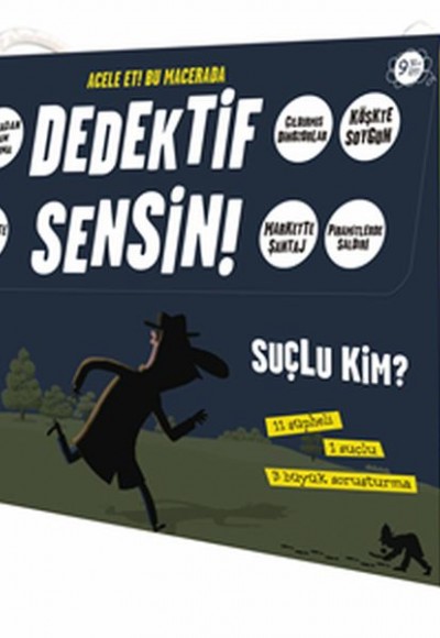 Dedektif Sensin İki Seri Bir Arada (8 Kitap)