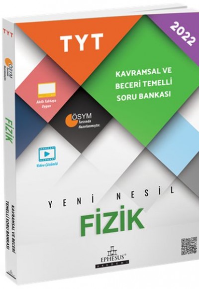 Ephesus Akademi TYT Fizik Kavramsal ve Beceri Temelli Soru Bankası