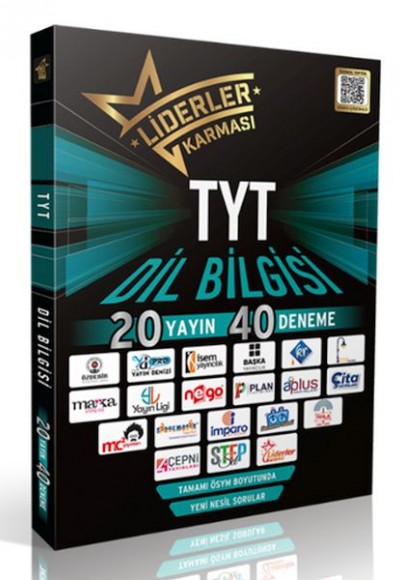 Liderler Karması 2023 TYT Dil Bilgisi Video Çözümlü 20 Yayın 40 Deneme