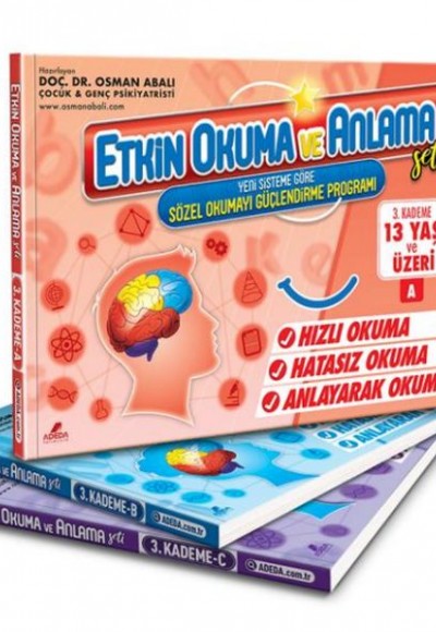 Etkin Okuma ve Anlama - 3.Kademe (13+ Yaş)