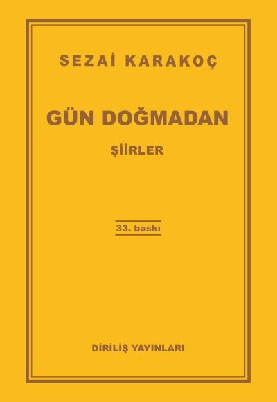 Gün Doğmadan