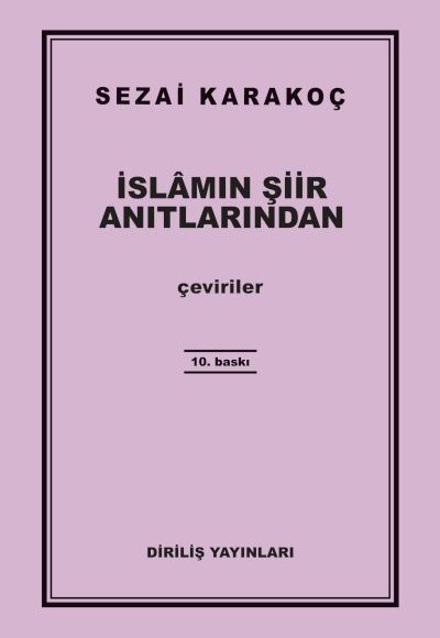 İslamın Şiir Anıtlarından