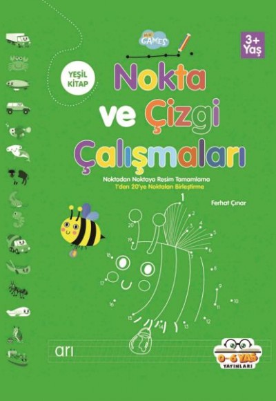 Nokta ve Çizgi Çalışmaları Yeşil Kitap