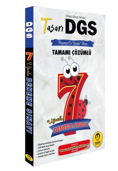 Tasarı Dgs 7 Uğurlu  Çözümlü Deneme