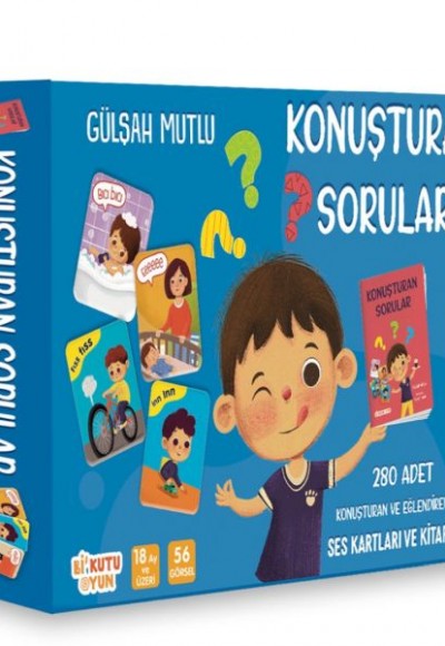 Konuşturan Sorular - Ses Kartları ve Kitap Seti