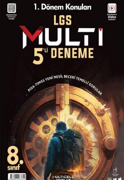 Multicell Yayınları Lgs Multi 5'Li Deneme (1. Dönem Konuları)