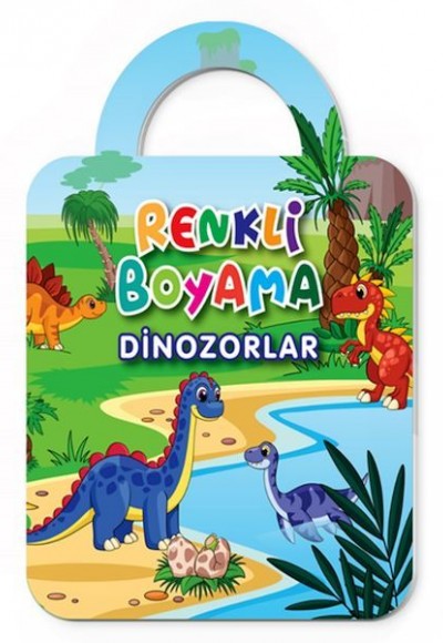 Renkli Boyama Dinozorlar