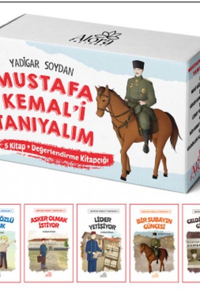 Atatürk- Mustafa Kemali Tanıyalım (Renkli -5 Kitap)