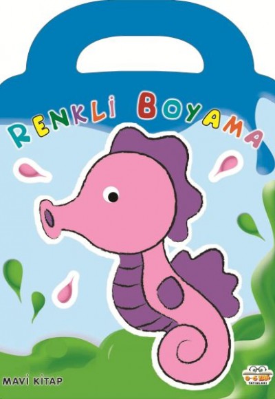 Renkli Boyama - Mavi Kitap