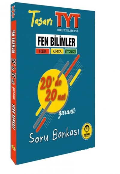 Tasarı TYT Fen Bilimleri 20 de 40 Net Soru Bankası