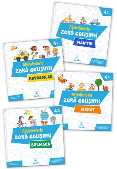 Aktivitelerle Zekâ Gelişimi Serisi (4 Kitap)