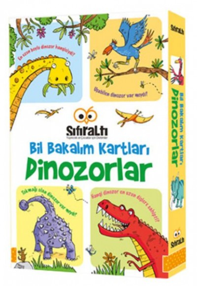 Bil Bakalım Kartları - Dinozorlar