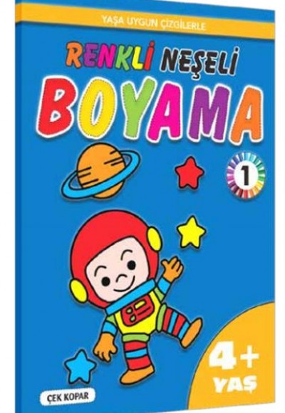 Renkli Neşeli Boyama -1 (4+Yaş)