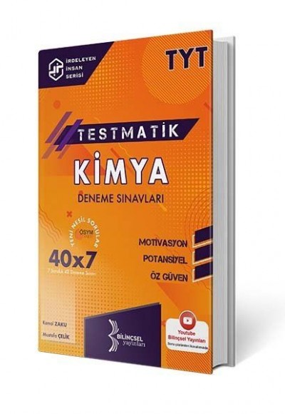 Bilinçsel 2021 TYT Testmatik Kimya Deneme Sınavları