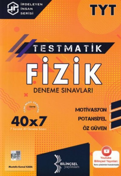 Bilinçsel 2021 TYT Testmatik Fizik Deneme Sınavları