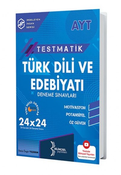 Bilinçsel 2021 AYT Testmatik Türk Dili ve Edebiyatı Deneme Sınavları