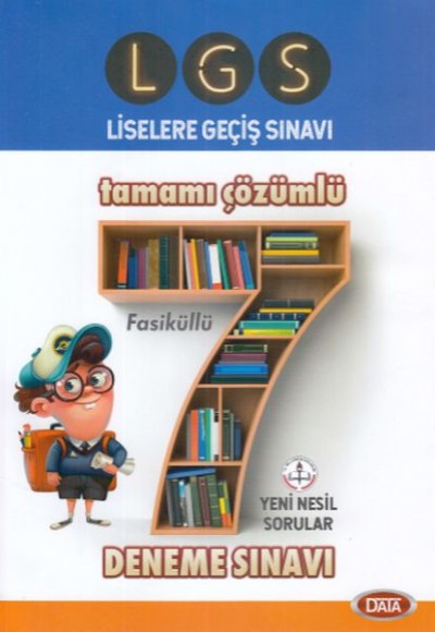 Data LGS Tamamı Çözümlü Fasikül 7 Deneme Sınavı (Yeni)