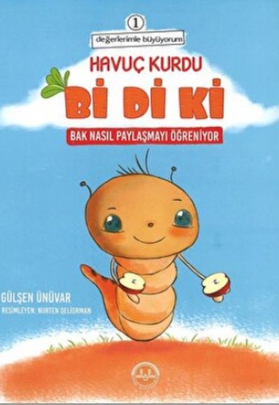 Değerlerimle Büyüyorum Havuç Kurdu Bi Di Ki (4 Kitap Takım)