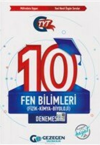 Gezegen TYT Fen Bilimleri 10 Denemesi (Yeni)