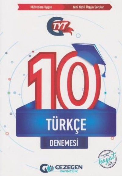 Gezegen TYT Türkçe 10 Denemesi (Yeni)