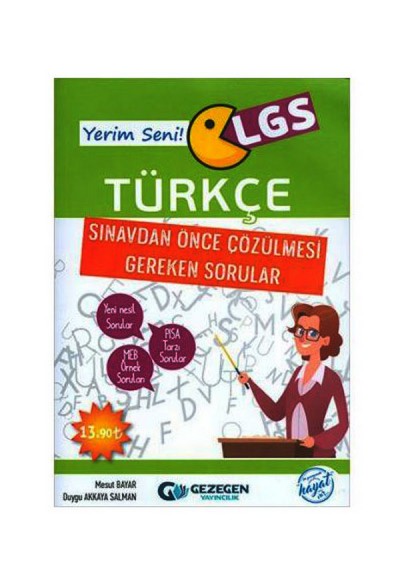 Gezegen Yerim Seni LGS Türkçe (Yeni)