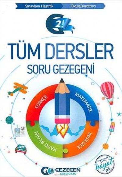 Gezegen 2. Sınıf Tüm Dersler Soru Gezegeni  (Yeni)