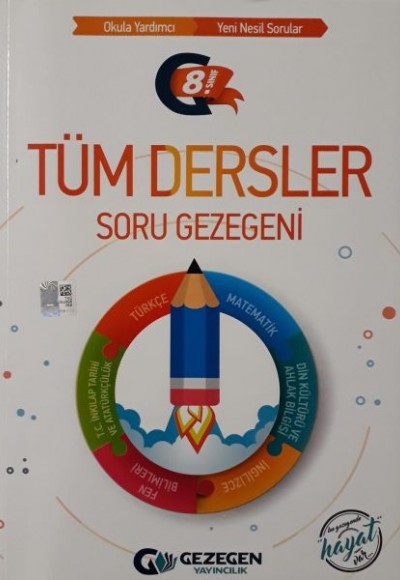 Gezegen 8. Sınıf Tüm Dersler Soru Gezegeni (Yeni)