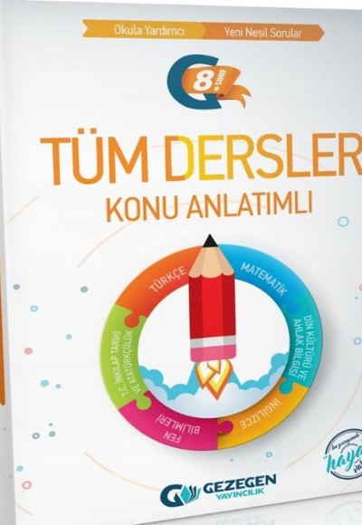 Gezegen 8. Sınıf Tüm Dersler Konu Anlatımlı (Yeni)