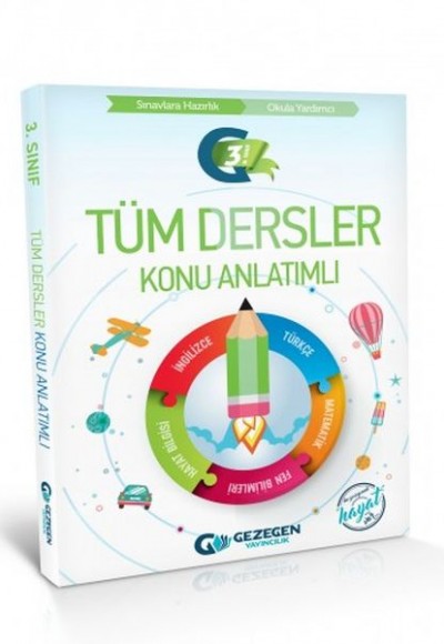 Gezegen 3. Sınıf Tüm Dersler Konu Anlatımlı (Yeni)