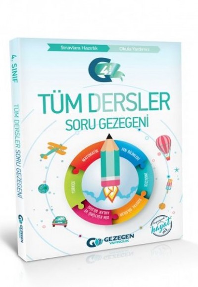 Gezegen 4. Sınıf Tüm Dersler Soru Gezegeni (Yeni)