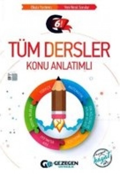 Gezegen 6. Sınıf Tüm Dersler Konu Anlatımlı (Yeni)