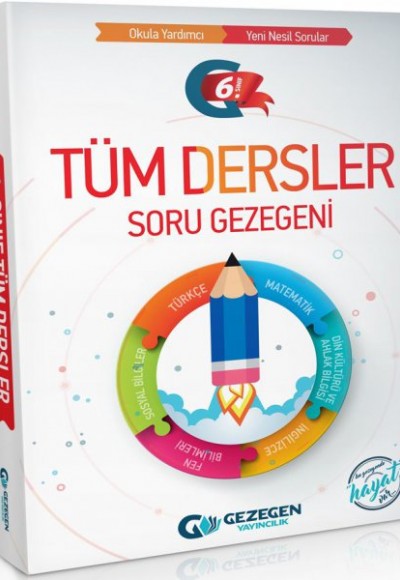 Gezegen 6. Sınıf Tüm Dersler Soru Gezegeni (Yeni)