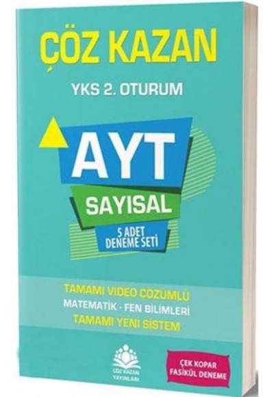 Çöz Kazan AYT Sayısal 5 li Deneme Sınavı (Yeni)