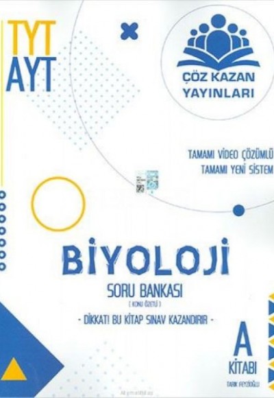 Çöz Kazan TYT AYT Biyoloji Konu Özetli Soru Bankası (Yeni)