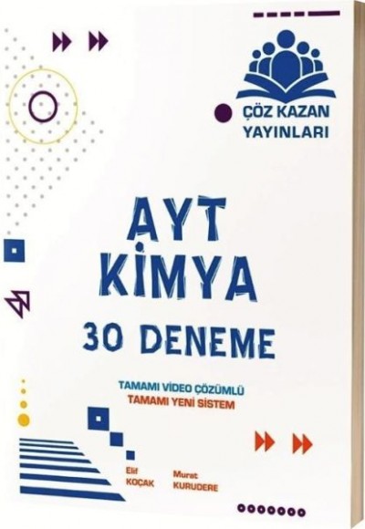 Çöz Kazan AYT Kimya 30 lu Deneme Sınavı (Yeni)