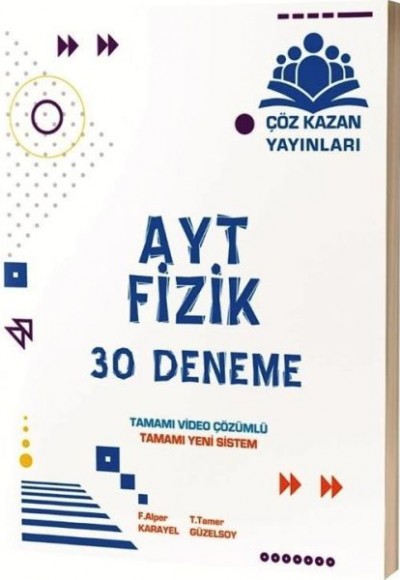 Çöz Kazan AYT Fizik 30 lu Deneme Sınavı (Yeni)