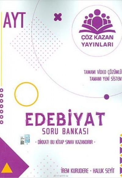 Çöz Kazan AYT Edebiyat Soru Bankası 2021 (Yeni)