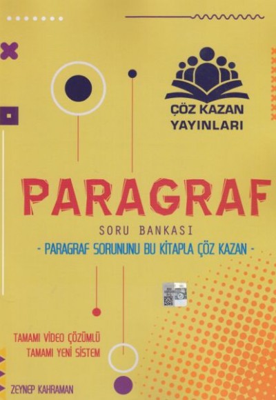 Çöz Kazan Paragraf Konu Özetli Soru Bankası (Yeni)