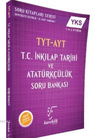 Karekök TYT-AYT TC. İnkilap Tarihi ve Atatürkçülük Soru Bankası  (Yeni)
